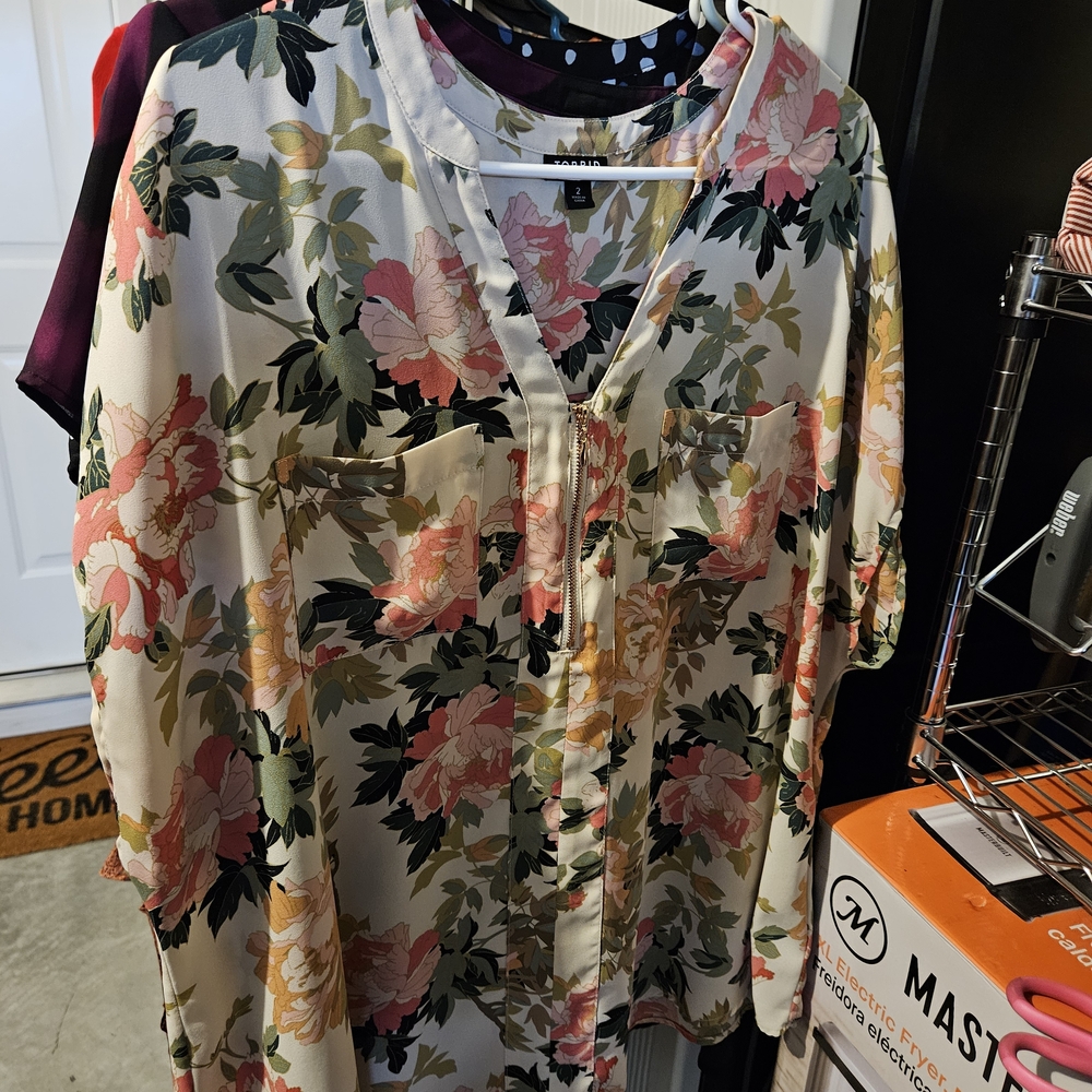 Floral Print Women's Top